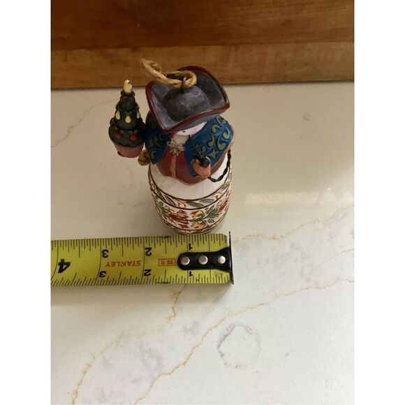 Jim Shore Williamsburg New World Snowman Ornament 2011 Heartwood Creek - Picture 7 of 7